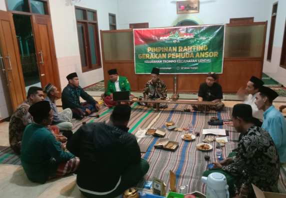 Rapat Evaluasi Tahunan : PR GP Ansor Kelurahan Trompo Berharap Semakin Solid